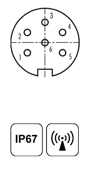 M16x0,75 6-pinos - Novotechnik