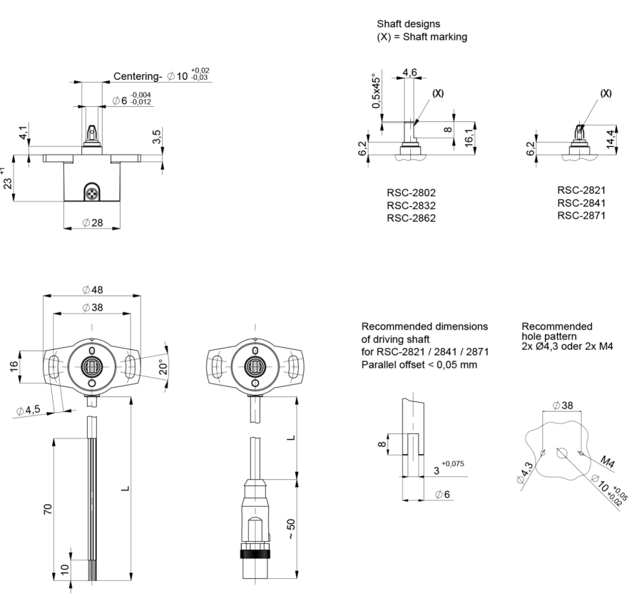 Ficha Sensor TV - Novotechnik